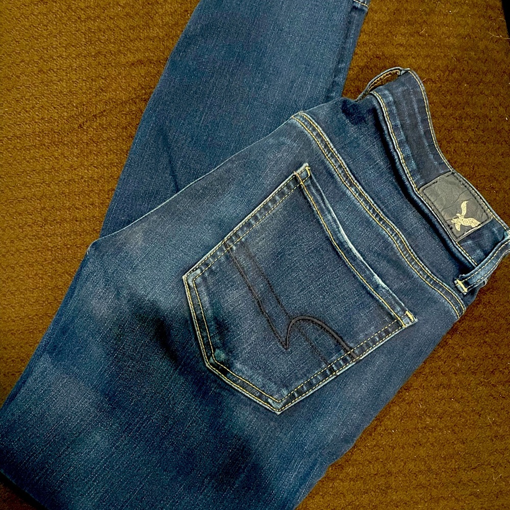 American Eagle jeans.